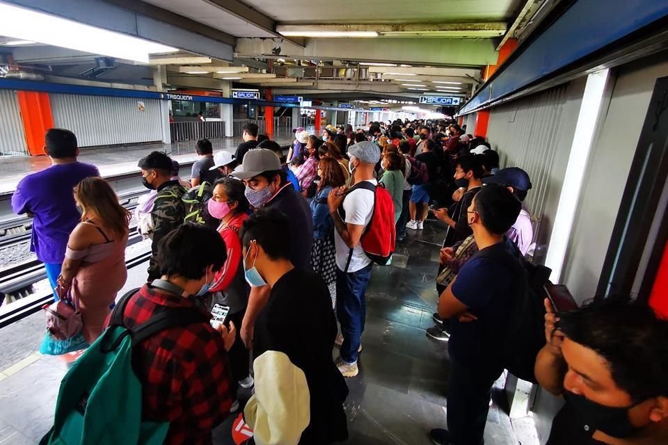 Metro suma mil 766 suspensiones en año y medio, desde de enero de 2020; STC informó que se ha evacuado a pasajeros en todas sus estaciones.