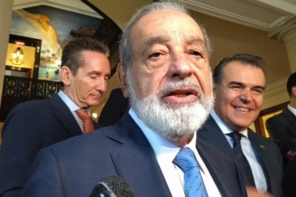 Carlos Slim, de Grupo Carso, en Washington.