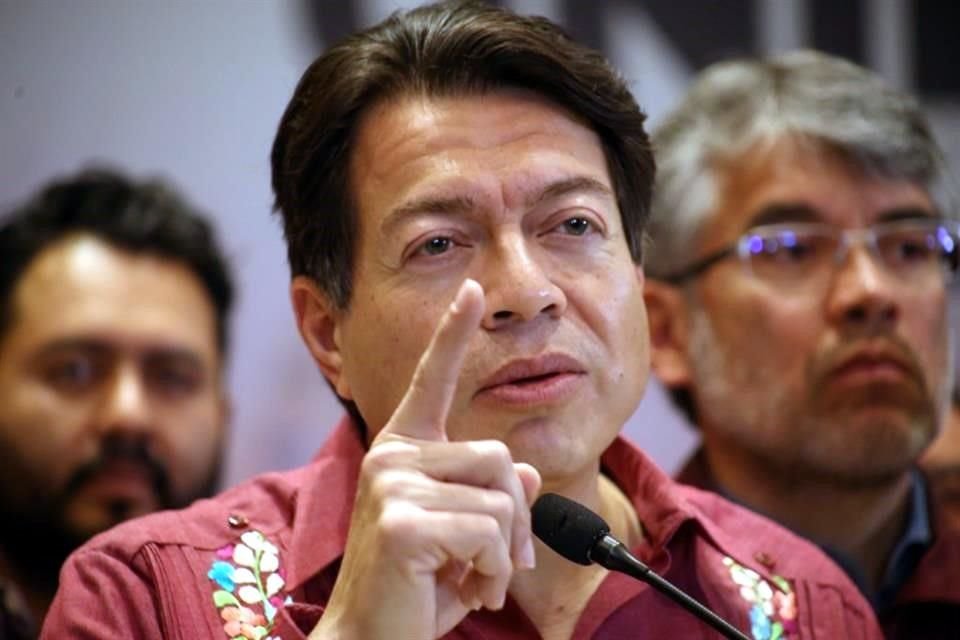 El líder nacional de Morena, Mario Delgado, rechazó dichos de Bonilla.
