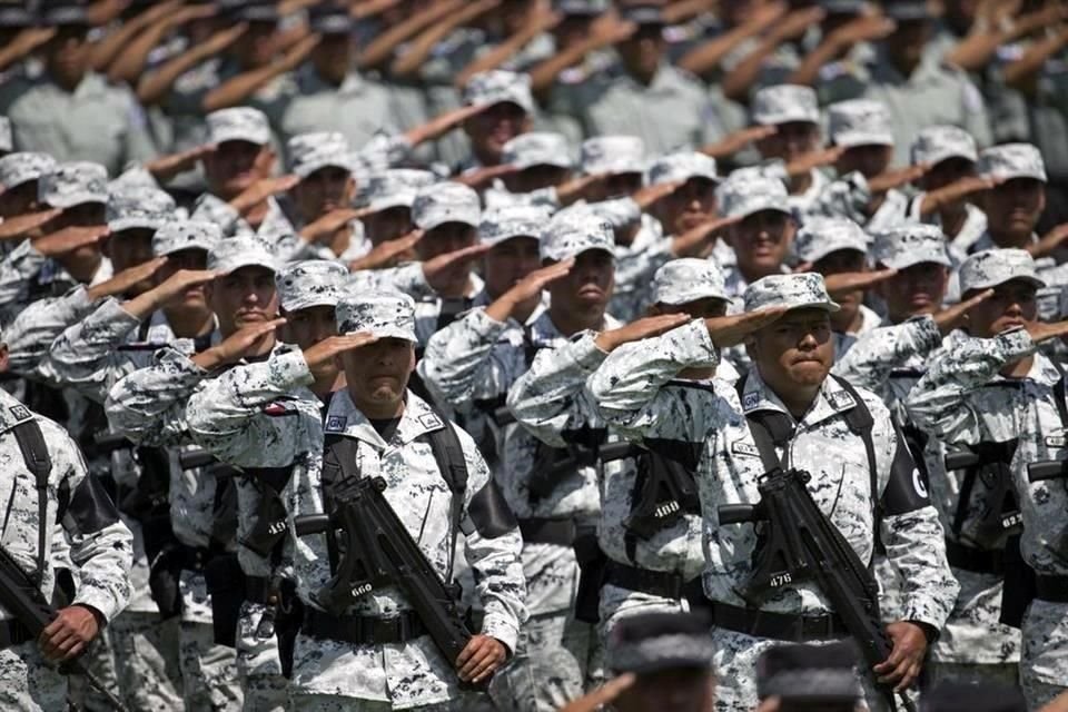 Elementos de la Guardia Nacional sern los actores principales en el desfile del prximo 16 de septiembre.