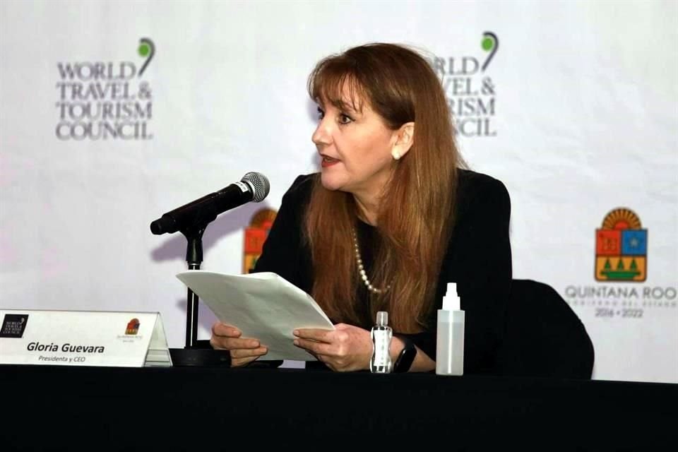 Gloria Guevara se incorporó al Consejo Mundial de Viajes y Turismo en 2017.