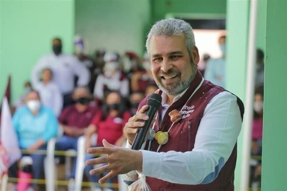 Alfredo Ramírez Bedolla, candidato de Morena al Gobierno de Michoacán.