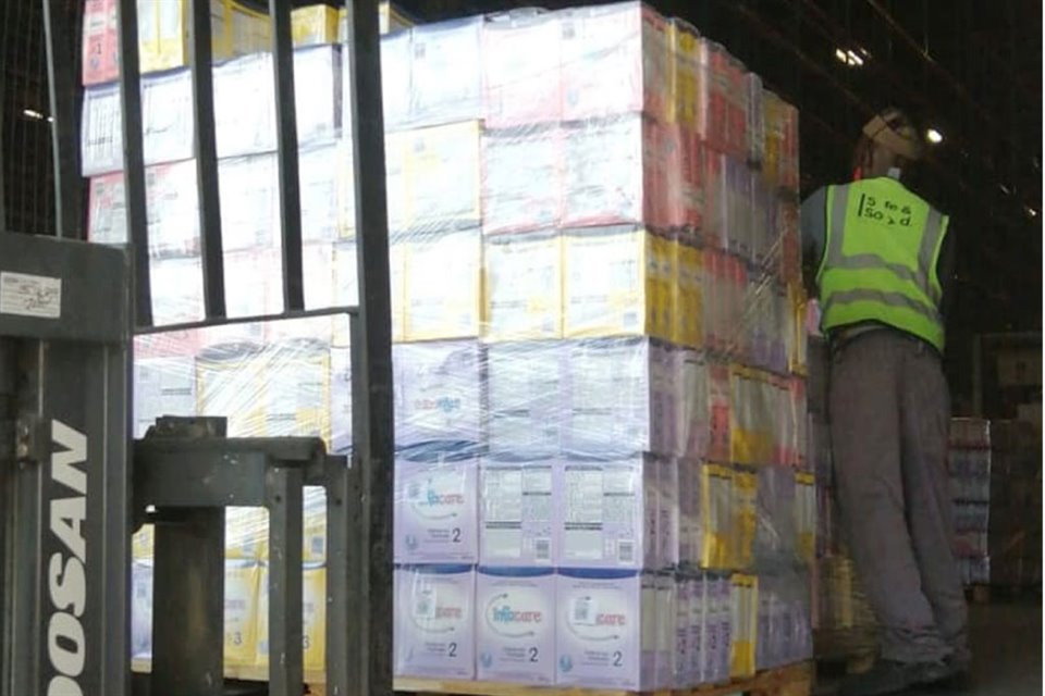 Sanluac Nutrición ha enfrentado problemas de logística para transportar el producto que fabrican en su planta ubicada en Francia.