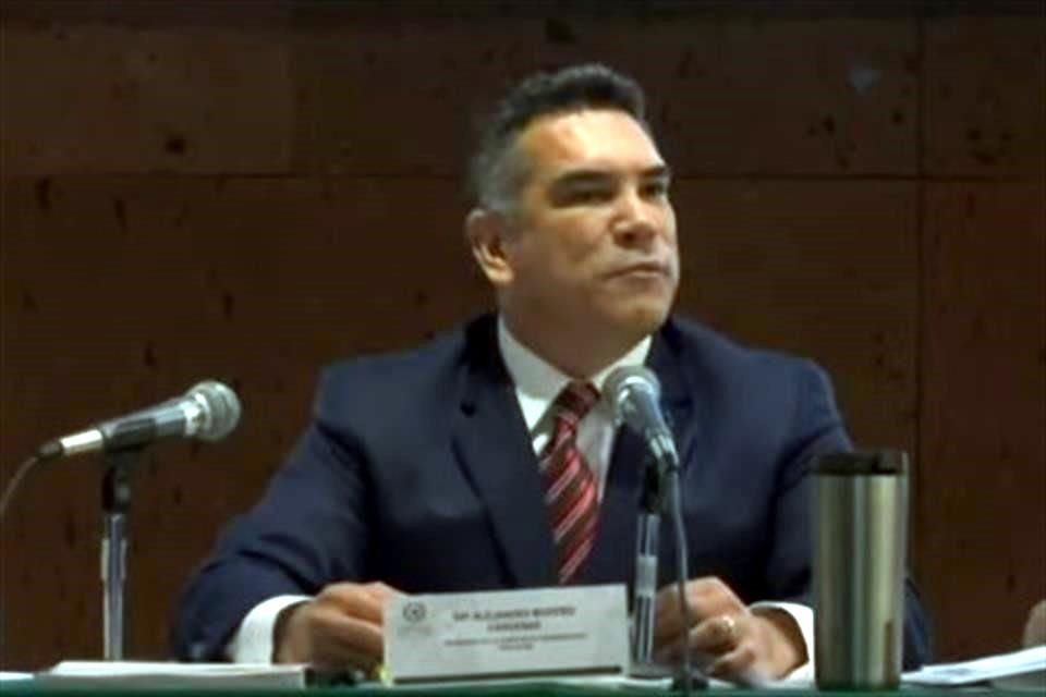 Alejandro Moreno aseguró que sigue siendo presidente de la Comisión de Gobernación en San Lázaro.
