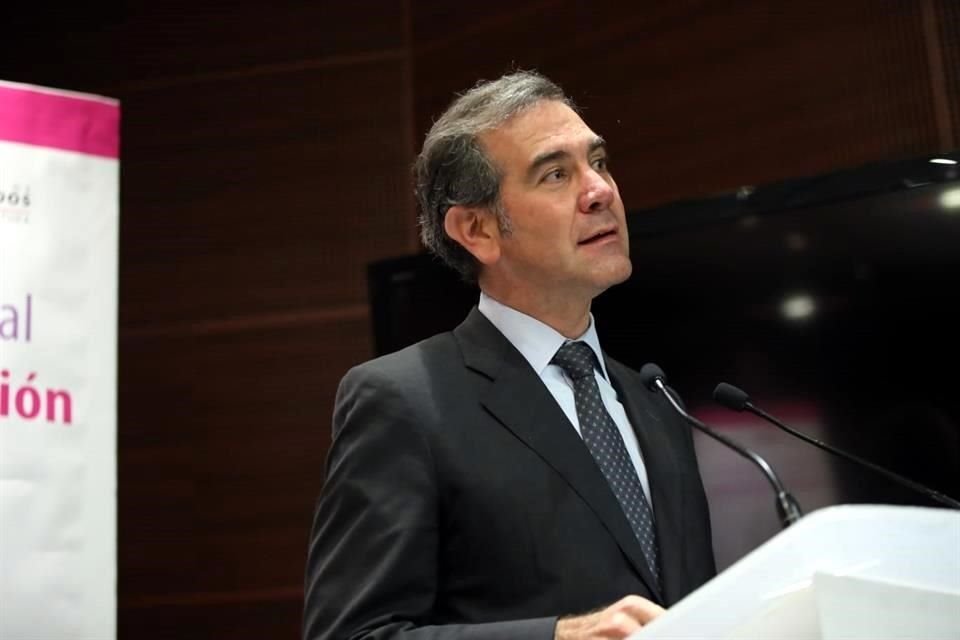 Lorenzo Córdova, consejero presidente el INE.