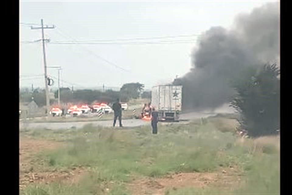 Los hechos de violencia se registraron la carretera federal 45 de Fresnillo, en Zacatecas.