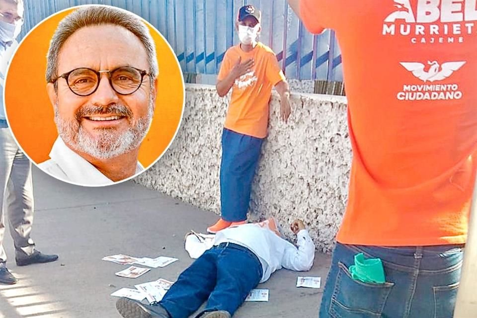 Abel Murrieta, candidato de MC a Alcaldía de Cajeme, Sonora, fue asesinado a balazos en sur de la Entidad.