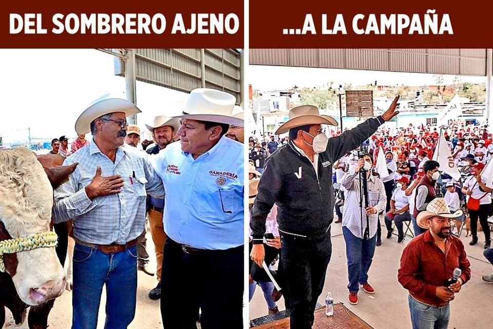 David Monreal fue coordinador de Ganadería desde donde consintió a miles de ganaderos zacatecanos y ahora es el candidato de la alianza Morena-PT-PVEM.