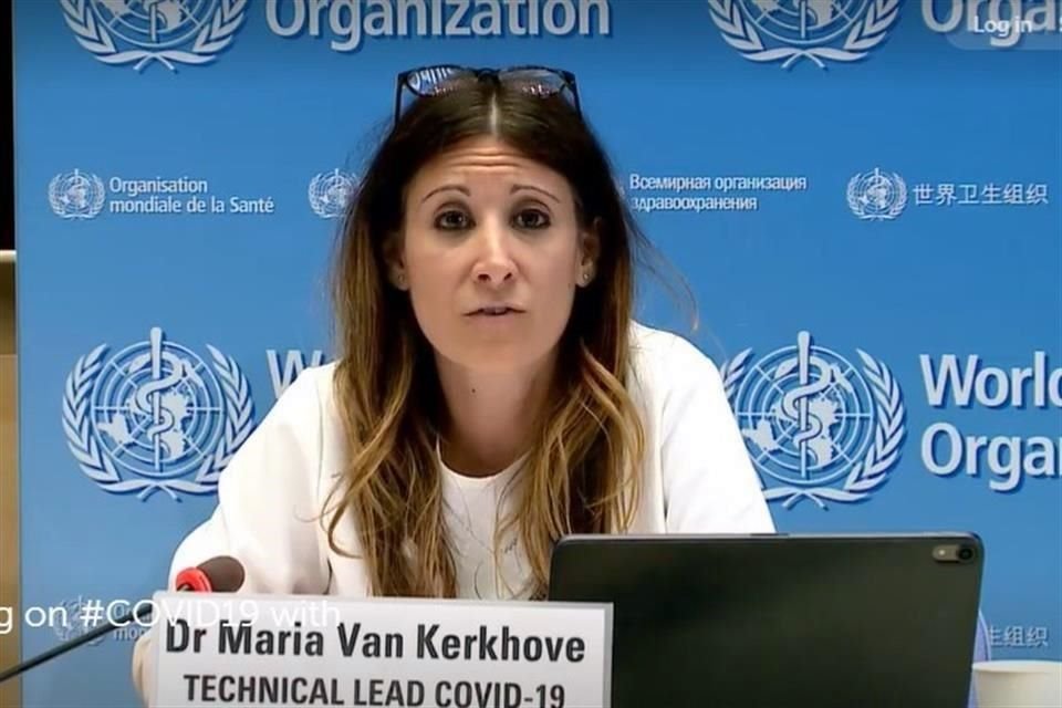 Maria Van Kerkhove, principal técnica de la OMS especializada en Covid-19