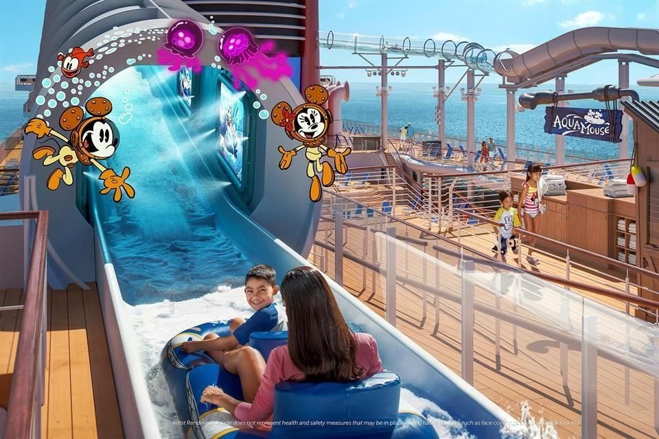 Disney Cruise Line hace realidad su deseo de innovación con el quinto barco de su flota.