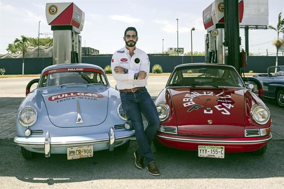 'La pasión por los autos antiguos son experiencias que se volverán anécdotas' Sebastián Figueroa, coleccionista de autos clásicos.