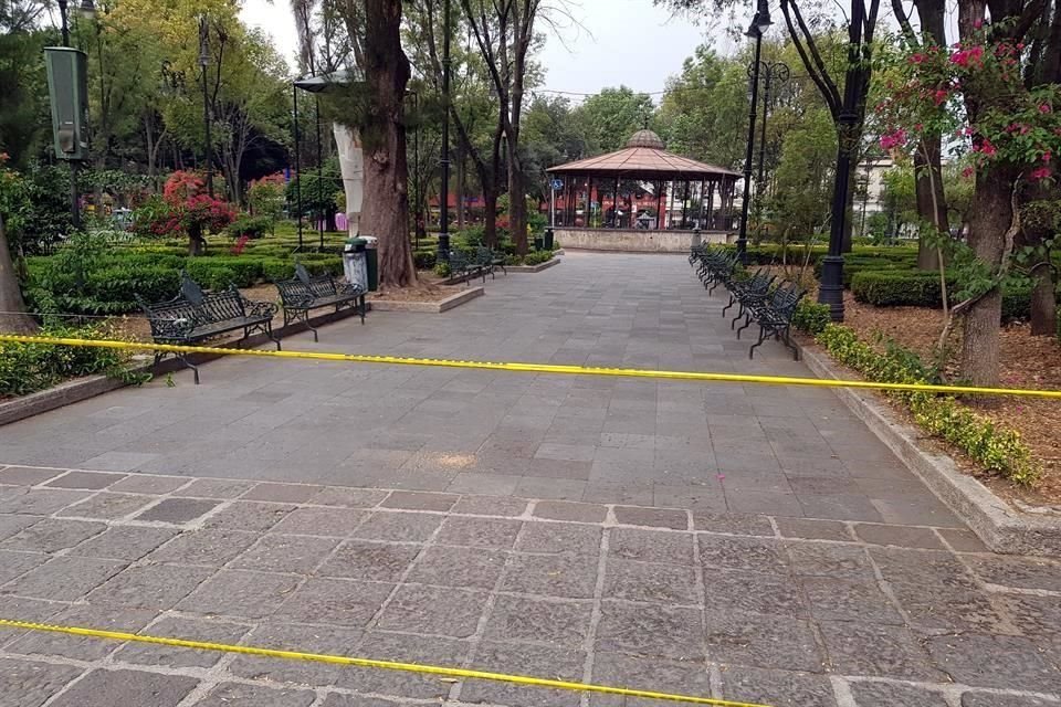 Jardín Allende serpa reabierto sin límite de aforo.