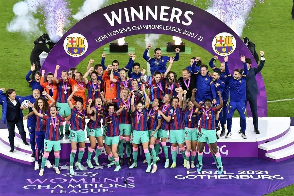 Barcelona Femenil conquistó su primera Champions League.