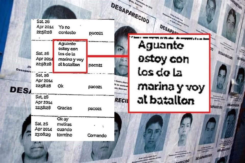 EU tiene indicios que miembros de Guerreros Unidos se reunieron y sostuvieron conversaciones con Ejrcito, Marina y Polica de Cocula, medio ao antes de desaparicin de los 43 normalistas.