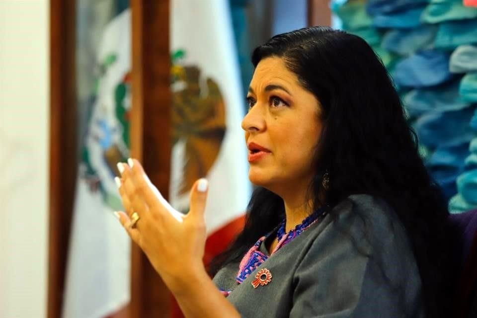 La Secretaria de Cultura Alejandra Frausto habló en entrevista de algunos de los ejes que México defenderá en la Mondiacult que arranca este miércoles.