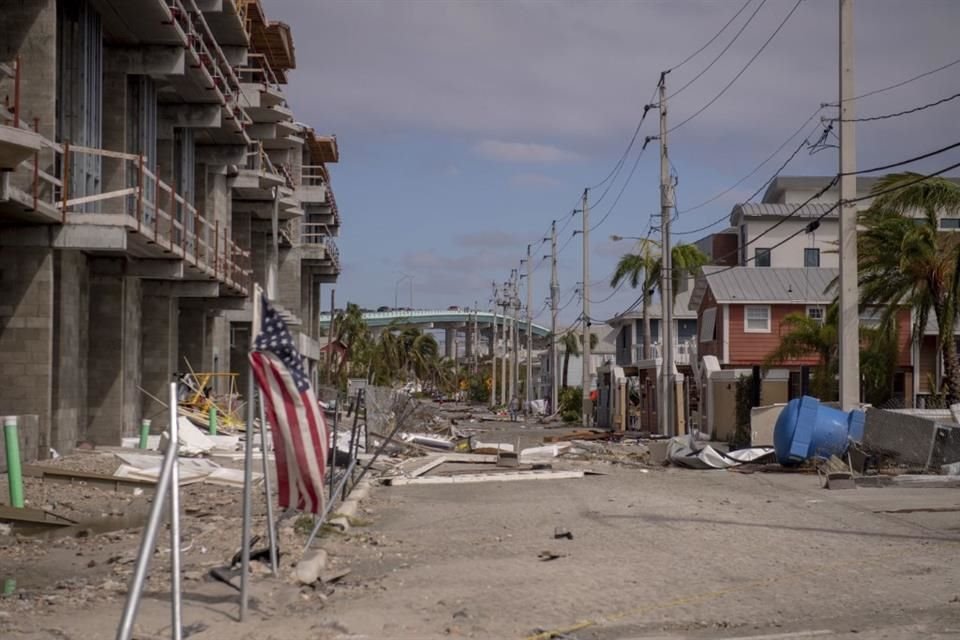 Destrucción del huracán 'Ian' en Fort Myers
