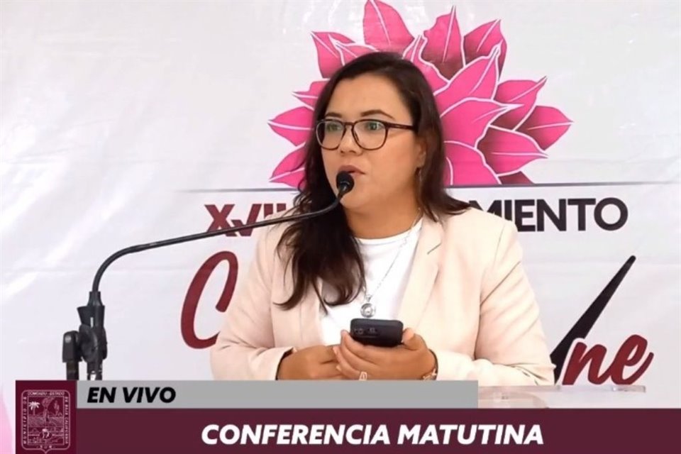 Iliana Talamantes, Presidenta morenista de Comondú, BCS, indicó que presencia del narco en su municipio seguirá 'por los siglos de los siglos'.
