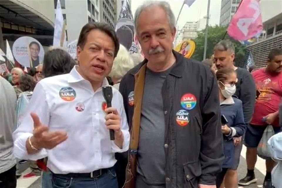 Aloizio Mercadante, dirigente del PT y cercano a Lula, agradeció a Morena la solidaridad que mostró el partido cuando el llamado 'golpe de Estado' en ese País.