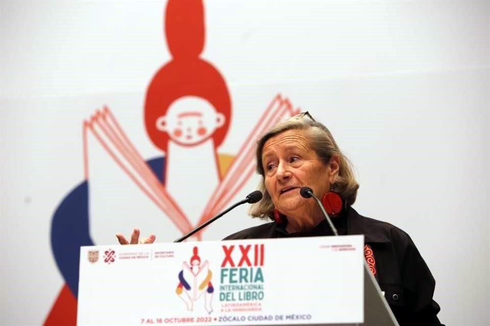 Paloma Sáiz, directora de la FILZ, negó que se trate de una feria cerrada para simpatizantes de la 4T.