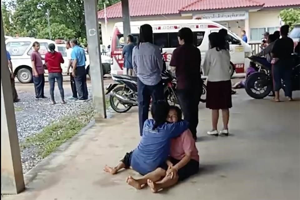 Un ex policía de 34 años mató a al menos 36 personas, incluidos 24 niños, en una guardería en la provincia nororiental tailandesa de Nong Bua Lamphu.