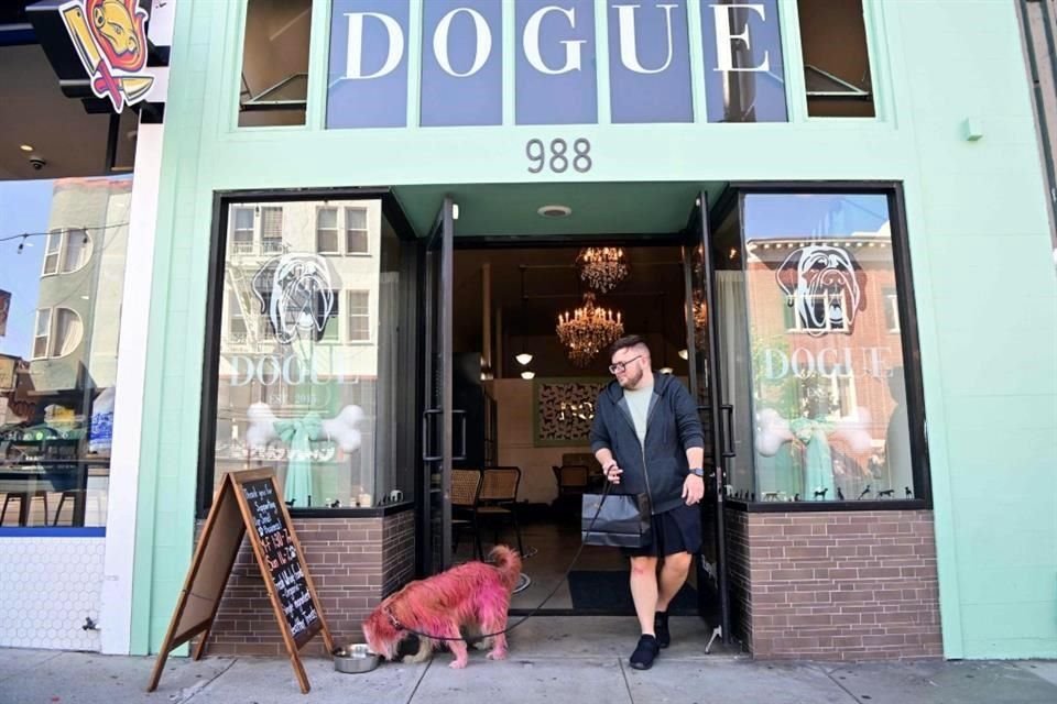El restaurante para perros Dogue está en San Francisco, California.
