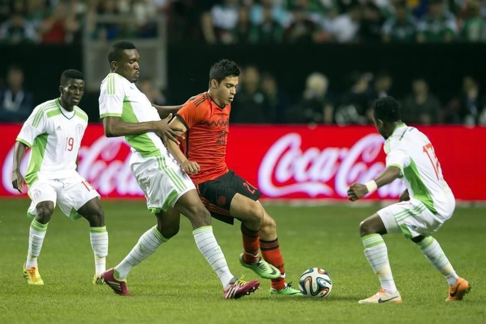México se enfrentó por última vez a Nigeria en el 2014.