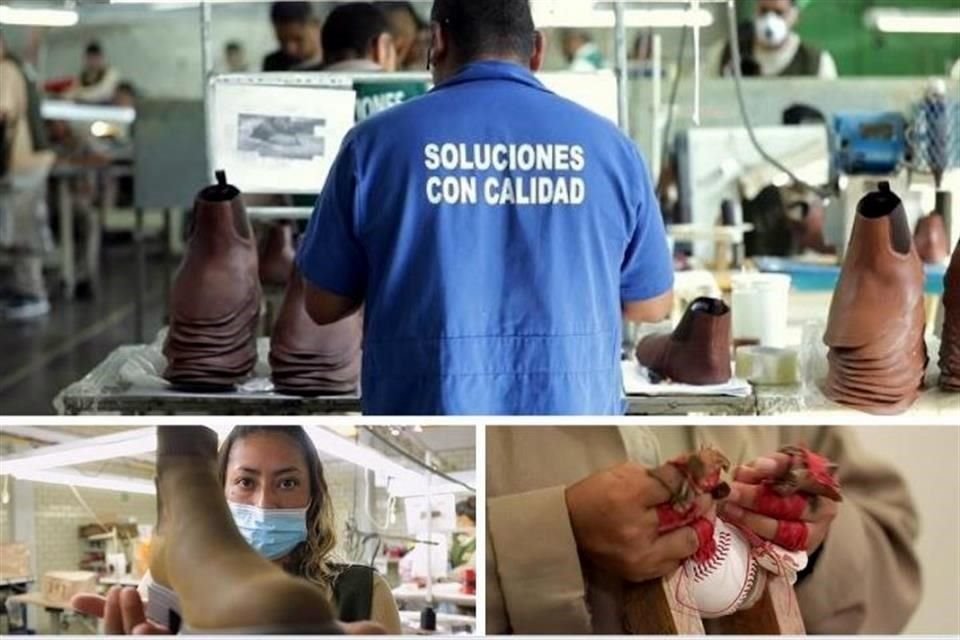 Los internos de penales femeniles y varoniles son contratados para fabricar ropa, pelotas de beisbol, así como zapatos, en Guanajuato.