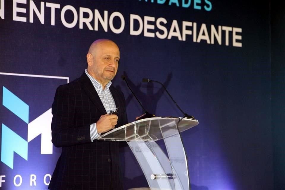 Pedro Campa Eliopulos, vicepresidente de la empresa de origen taiwanés Quanta Computer México.