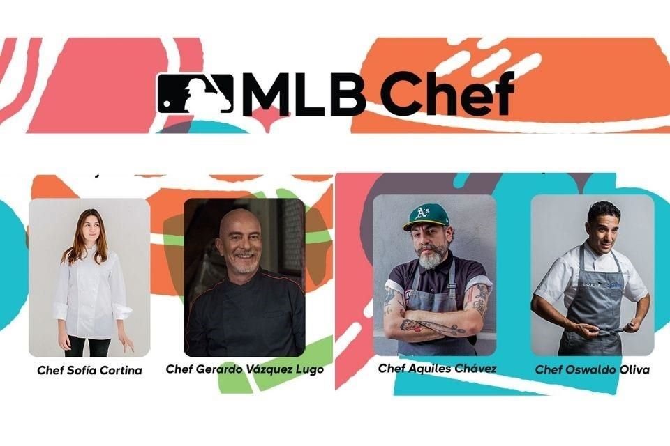 Además de cocinar en vivo para los amantes de las Grandes Ligas del Beisbol, los chefs también resolverán dudas culinarias e interactuarán con los seguidores.