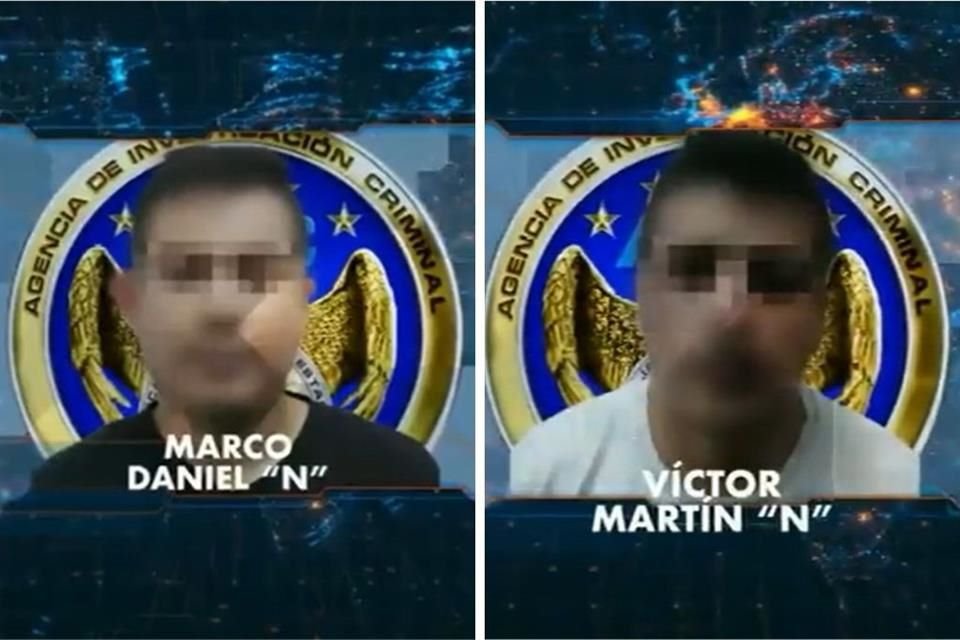 Los dos hombres fueron detenidos tras tareas de inteligencia de las autoridades de Guanajuato.