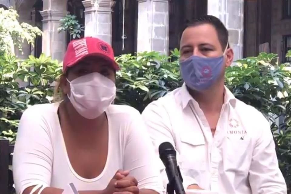 Alejandra Lagunas, postulada por Armonía por Morelos a la Alcaldía de Xochitepec, Morelos, tuvo que dejar la contienda por amenazas.