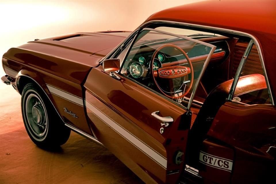 Solo se fabricaron 4 mil 118 unidades del Mustang California Special 1968.