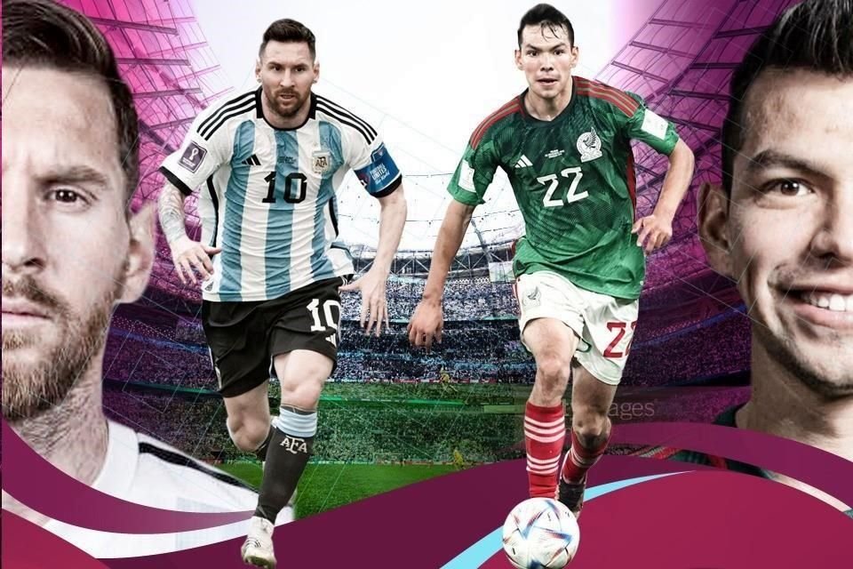 México y Argentina se enfrentan en un vital juego en sus aspiraciones de calificar a Octavos del Mundial.