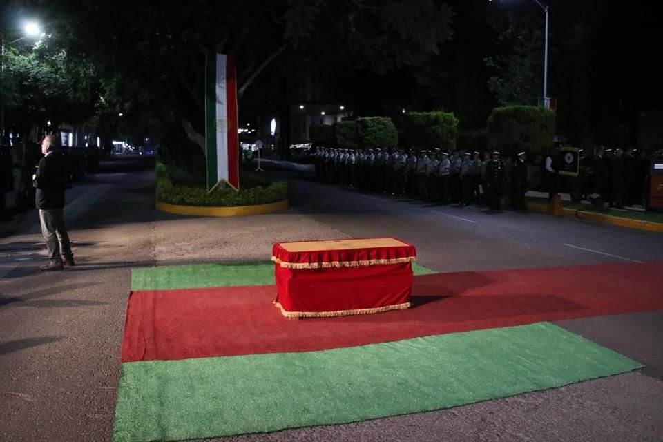 Mando de Sedena rindieron honores fúnebres al General de Brigada José Silvestre Urzúa Padilla, quien murió en enfrentamiento en Zacatecas.