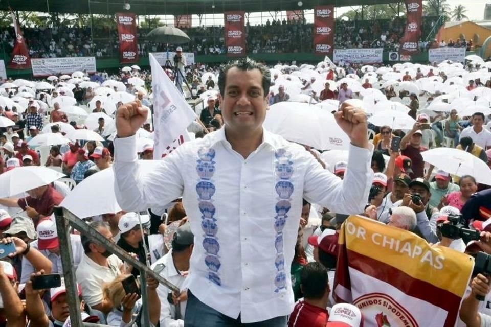 El acto político se llevó a cabo en Cardel, Municipio ubicado en la zona central de Veracruz.