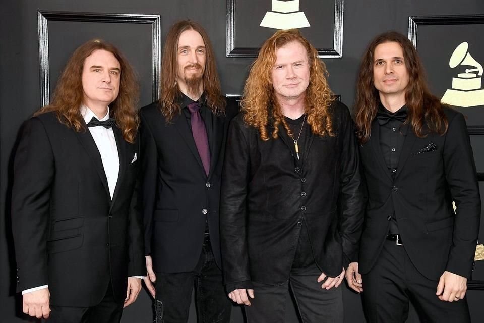 David Ellefson (izq.), bajista y cofundador de la banda de metal Megadeth, fue expulsado del grupo a raíz de las acusaciones sexuales en su contra.