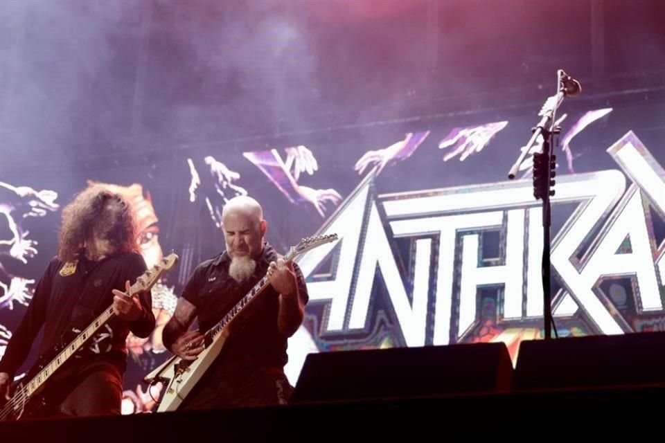 Anthrax puso a rockear a todos los asistentes al Foro Pegaso.