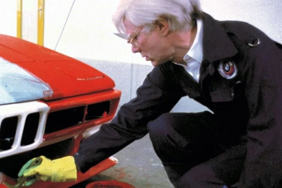 Andy Warhol con el BMW M1