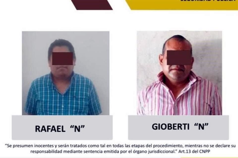 Ficha emitida por la FiGE de Veracruz para confirmar detención.