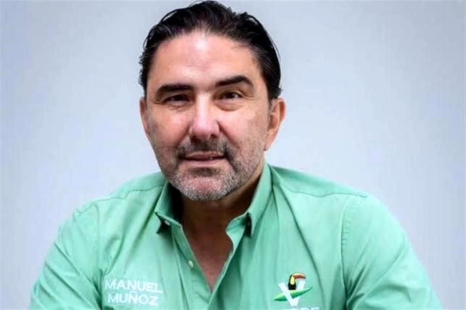 Manuel Muñoz Cano, dirigente del PVEM en Tamaulipas.