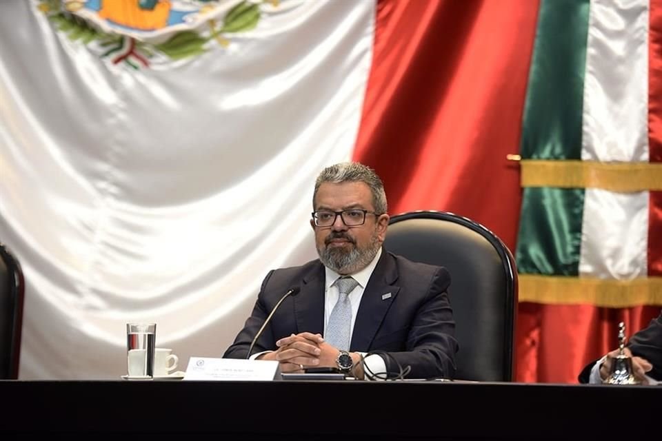 Jorge Nuño Lara en comparecencia con Diputados.