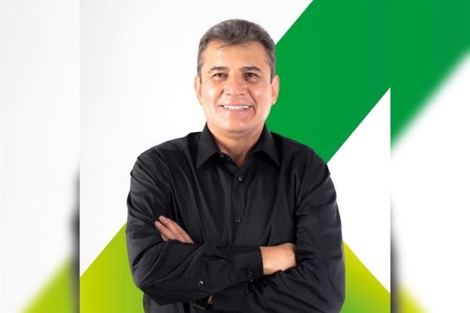 Omar Plancarte Hernández, candidato del Partido Verde Ecologista de México (PVEM) a la Alcaldía de Uruapan, Michoacán.