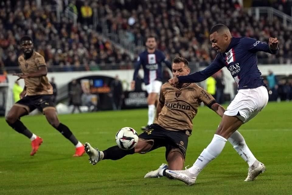 Mbappé disputó su primer partido tras el Mundial de Qatar 2022.