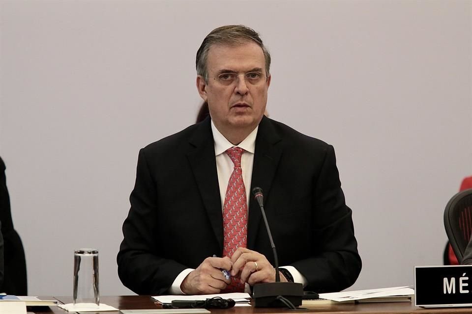 Secretario de Relaciones Exteriores, Marcelo Ebrard.