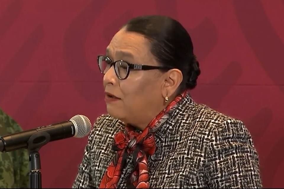 Rosa Icela Rodríguez, Secretaria de Seguridad.