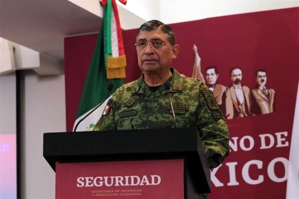 El Secretario de la Defensa Nacional, Luis Cresencio Sandoval, dijo que la captura de Ovidio Guzmán es un golpe contundente al Cártel de Sinaloa.
