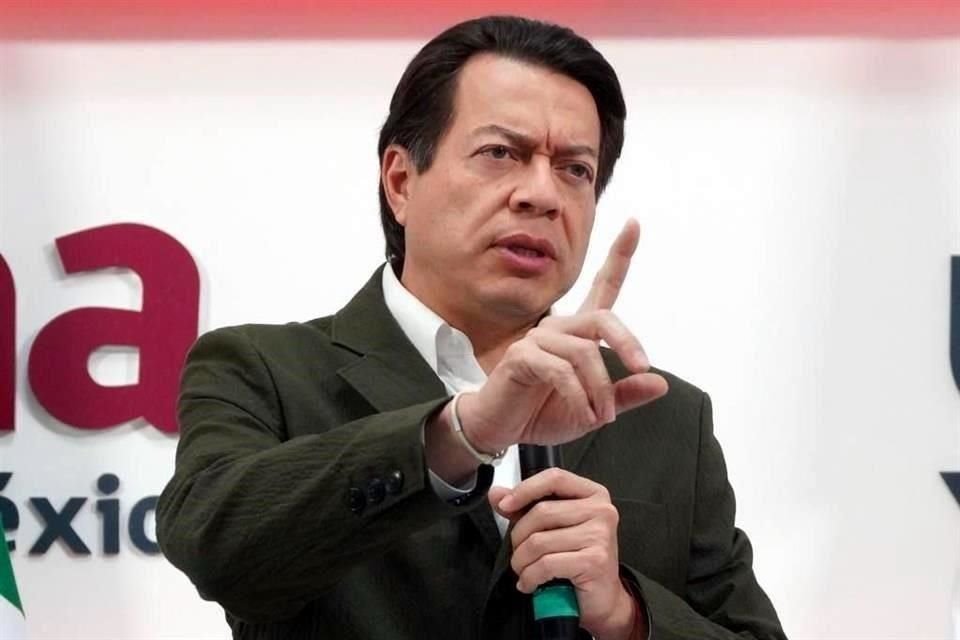 Mario Delgado, dirigente de Morena.
