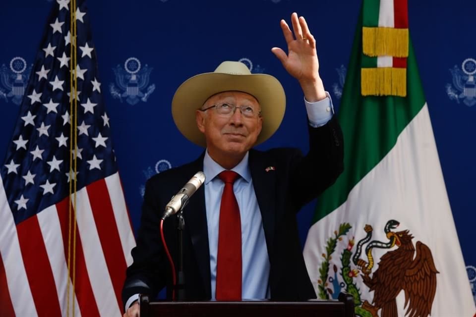 Ken Salazar, Embajador de Estados Unidos en México.