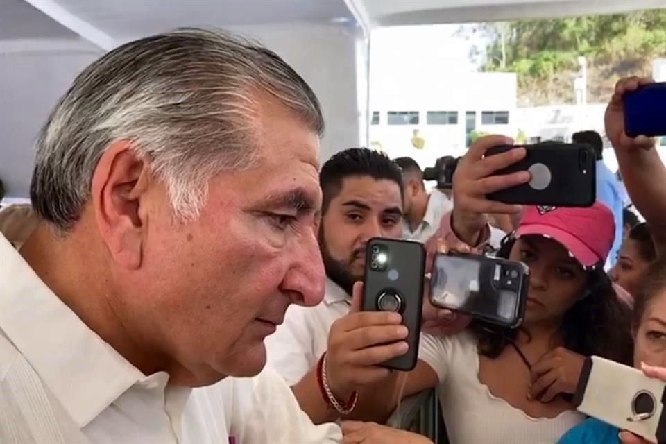 El Secretario de Gobernación acompañó al Presidente López Obrador en evento en Huatulco.