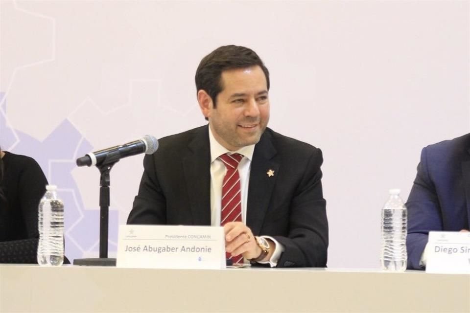 José Abugaber, presidente de la Confederación de Cámaras Industriales.